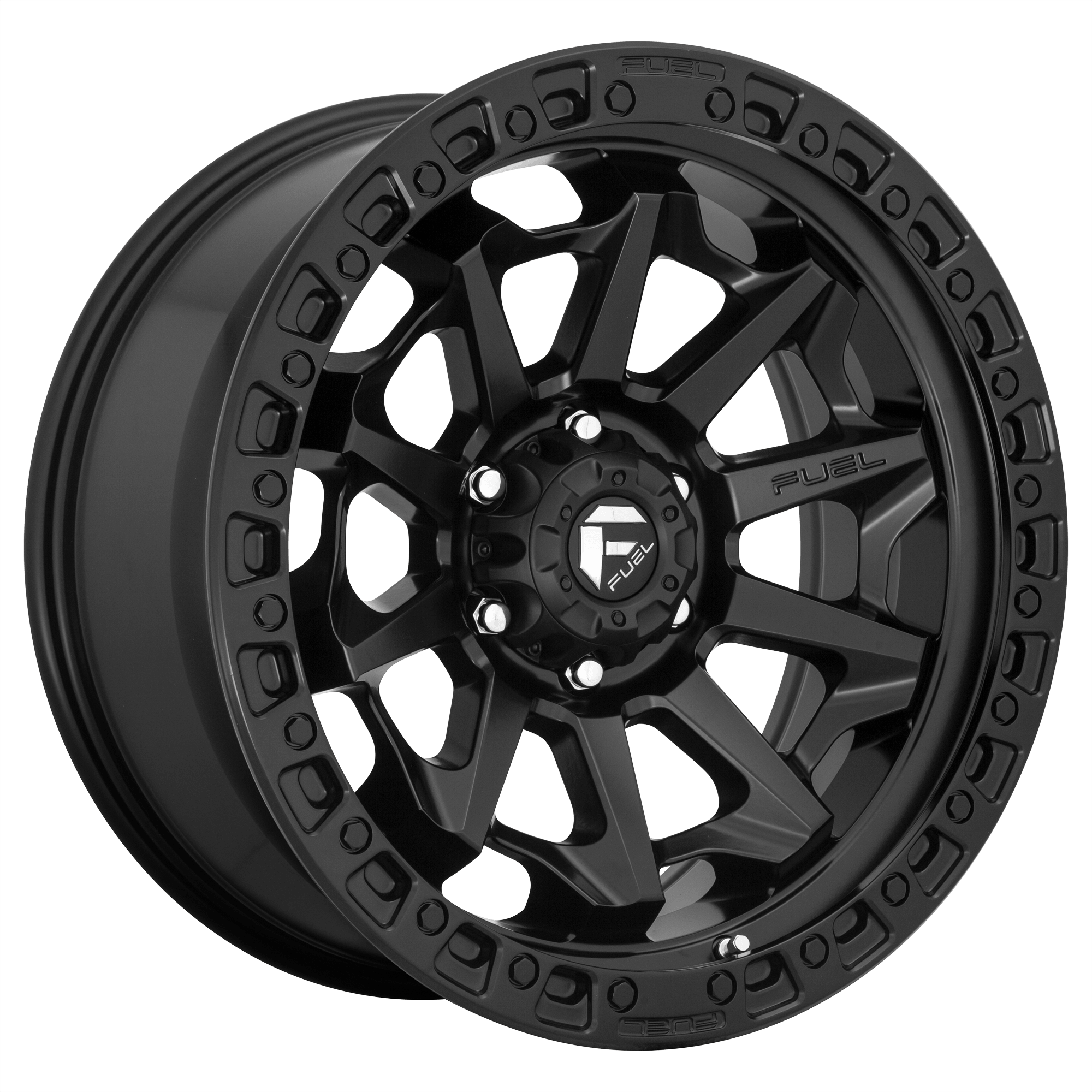 Fuel 1PC D694 COVERT - Matte Black alloy wheel