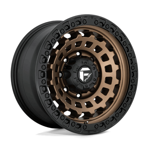 Fuel 1PC D634 ZEPHYR - Matte Bronze Black Bead Ring alloy wheel