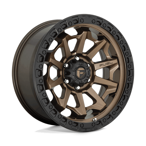 Fuel 1PC D696 COVERT - Matte Bronze Black Bead Ring alloy wheel