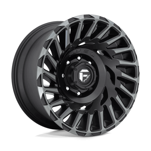 Fuel 1PC D683 CYCLONE - Matte Machined Double Dark Tint alloy wheel