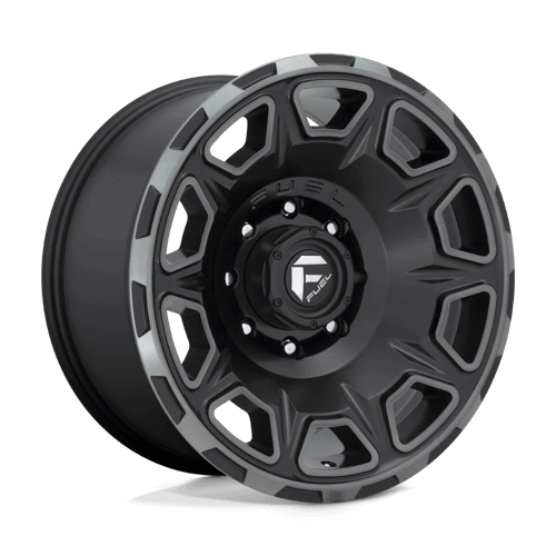 Fuel 1PC D686 VENGEANCE - Matte Black Double Dark Tint alloy wheel
