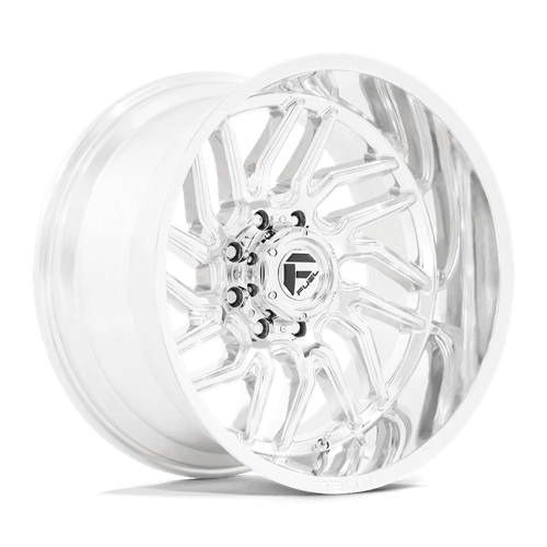Fuel 1PC D809 HURRICANE - Polished Milled alloy wheel