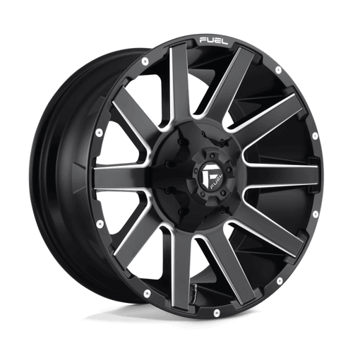 Fuel 1pc D616 Contra Alloy Wheel 18" x 9" ET1 Black