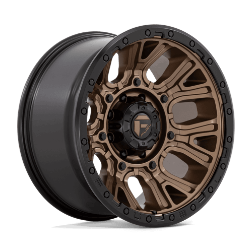 Fuel 1PC D826 TRACTION - Matte Bronze W/ Black Ring alloy wheel