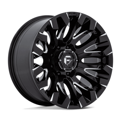 Fuel 1PC D828 QUAKE - Gloss Black Milled alloy wheel