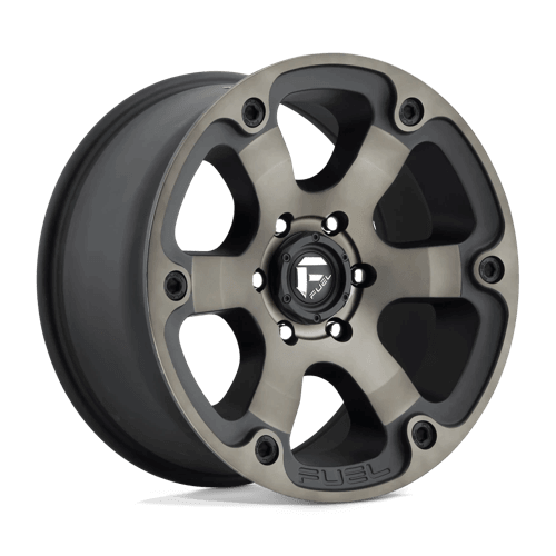 Fuel 1PC D564 BEAST - Matte Black Double Dark Tint alloy wheel