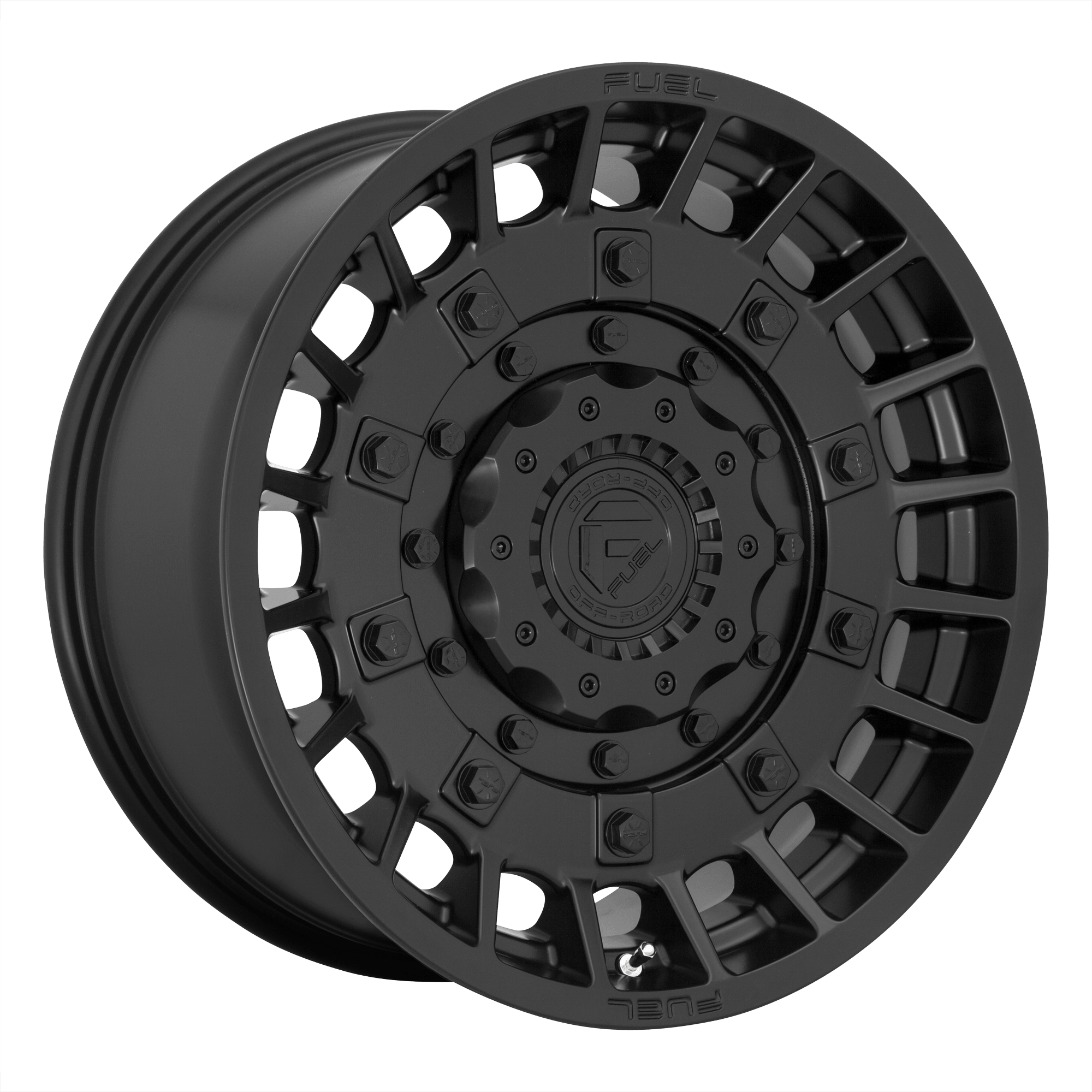 Fuel 1PC D723 MILITIA - Matte Black alloy wheel