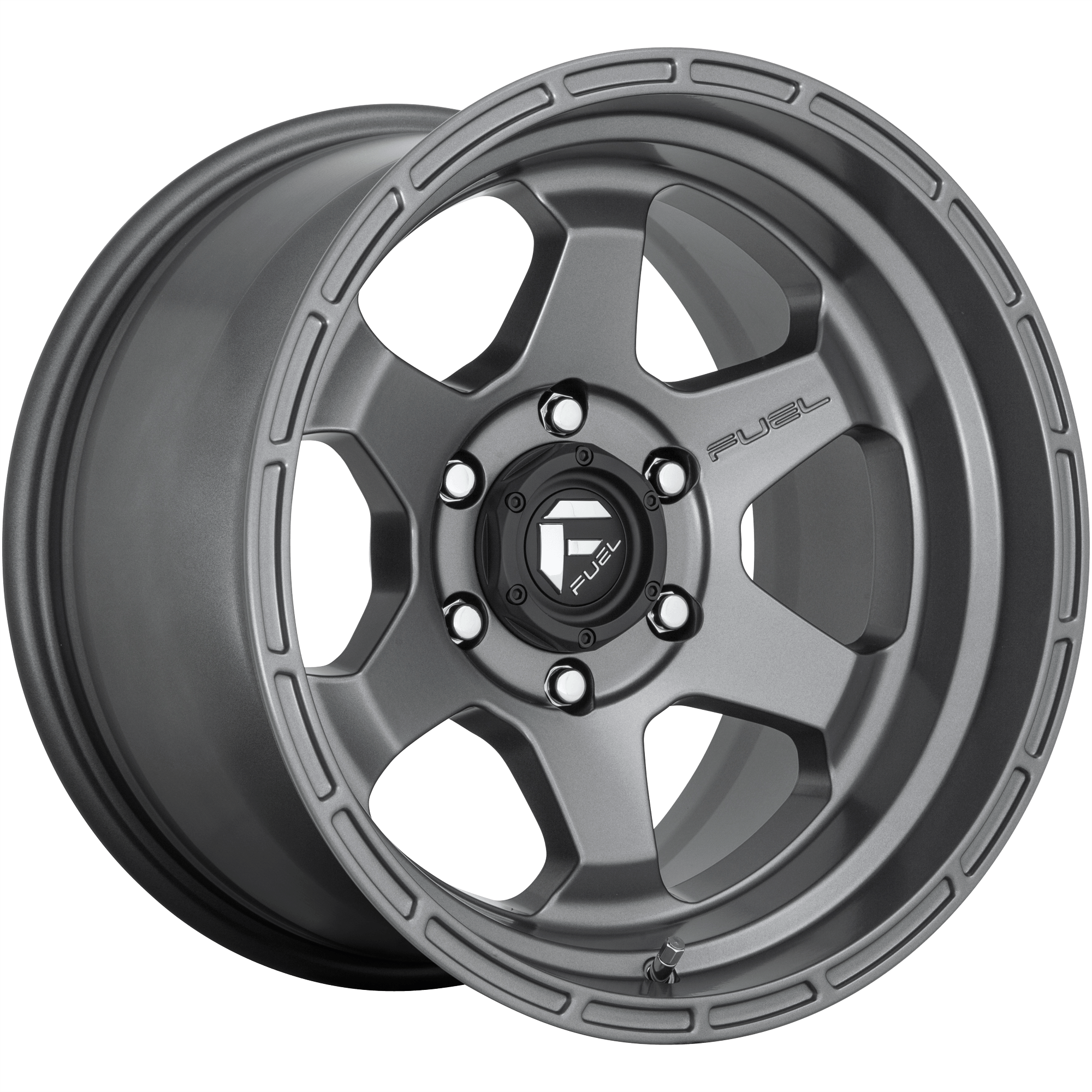 Fuel 1PC D665 SHOK - Matte Anthracite alloy wheel