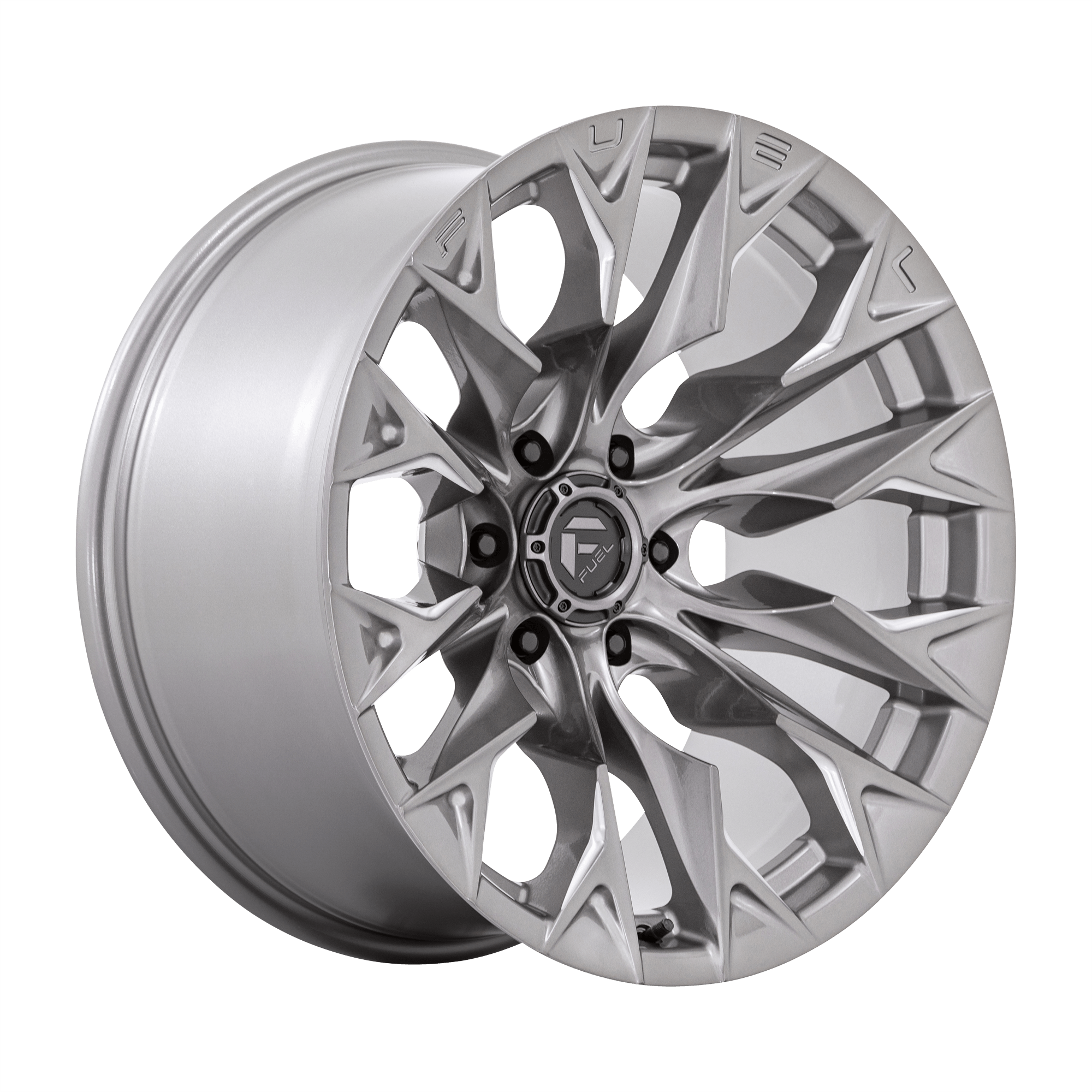 Fuel 1PC D806 FLAME - Platinum alloy wheel