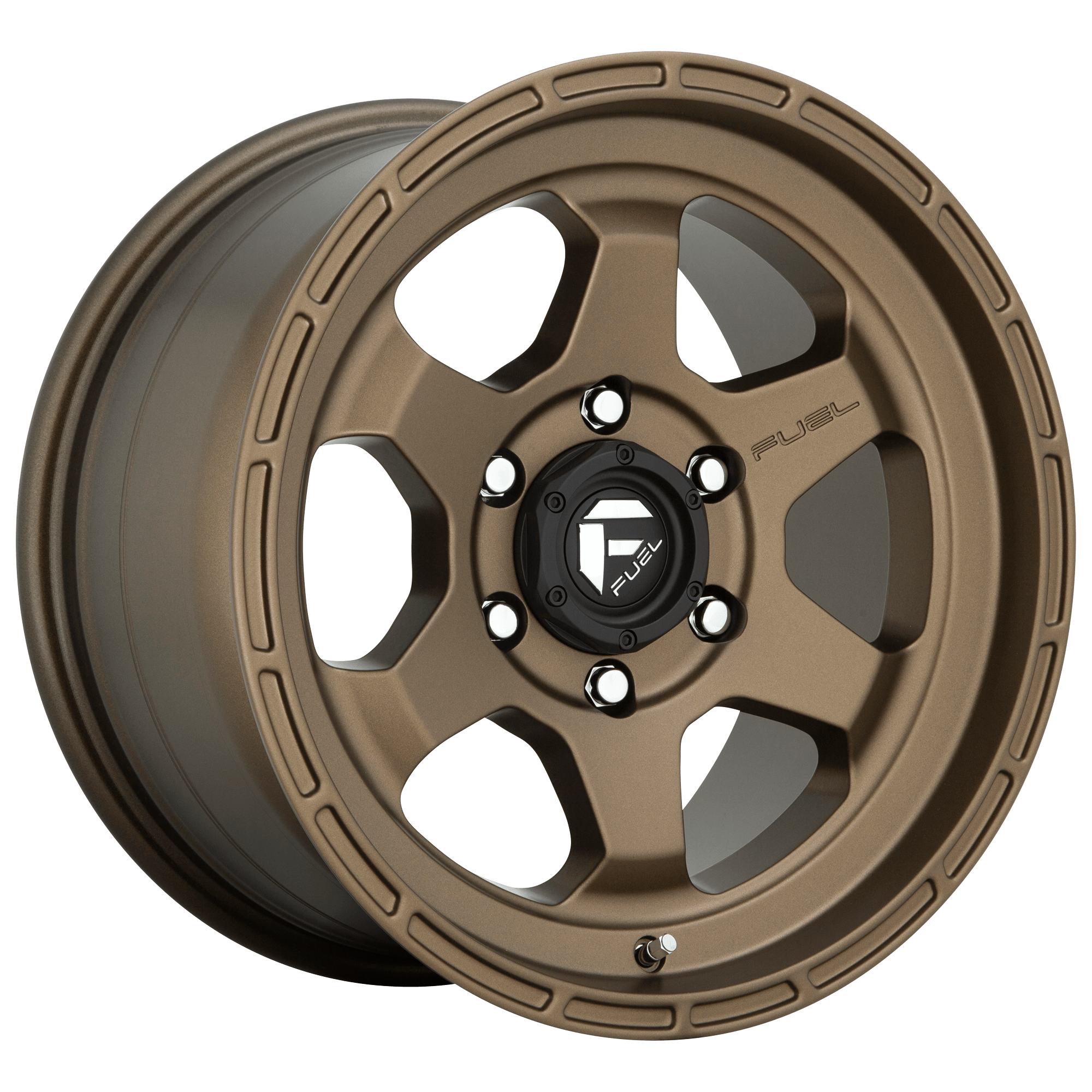 Fuel 1PC D666 SHOK - Matte Bronze alloy wheel