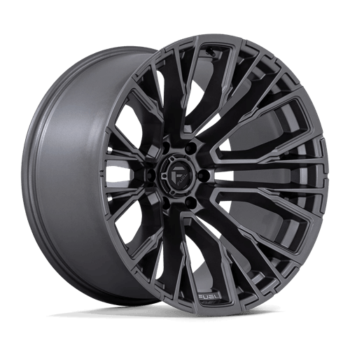 Fuel 1PC D848 REBAR - Matte Gunmetal alloy wheel