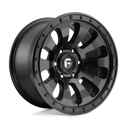 Fuel 1PC D630 TACTIC - Matte Black alloy wheel