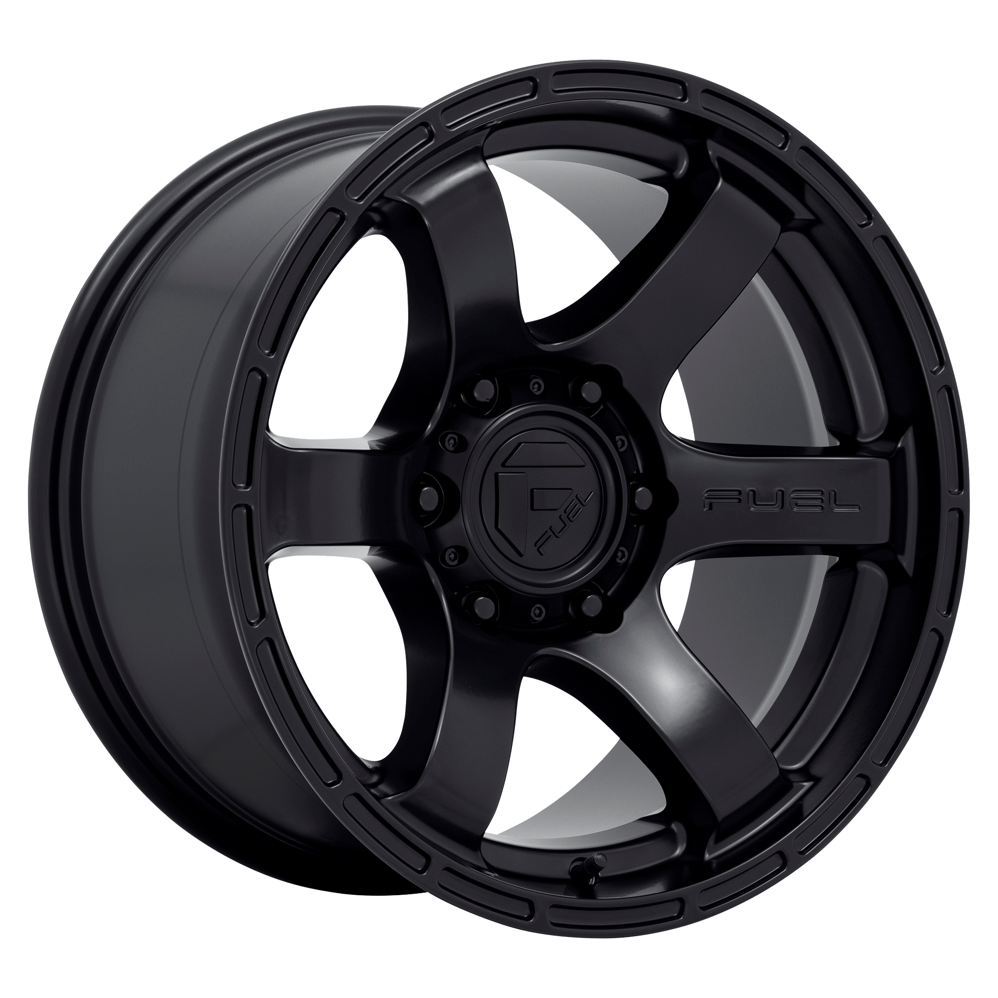 Fuel 1PC D766 RUSH - Satin Black alloy wheel