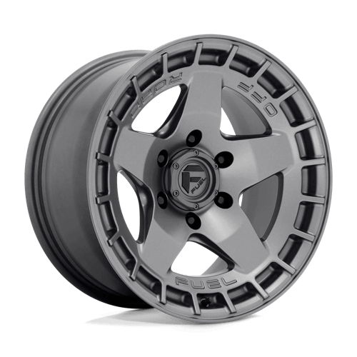 Fuel 1PC D734 WARP - Matte Gun Metal alloy wheel