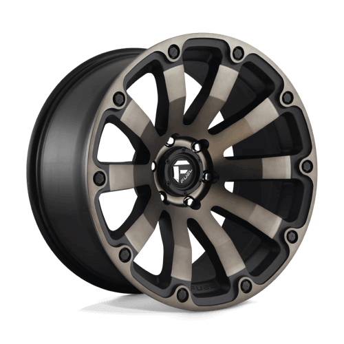 Fuel 1PC D636 DIESEL - Matte Black Double Dark Tint alloy wheel