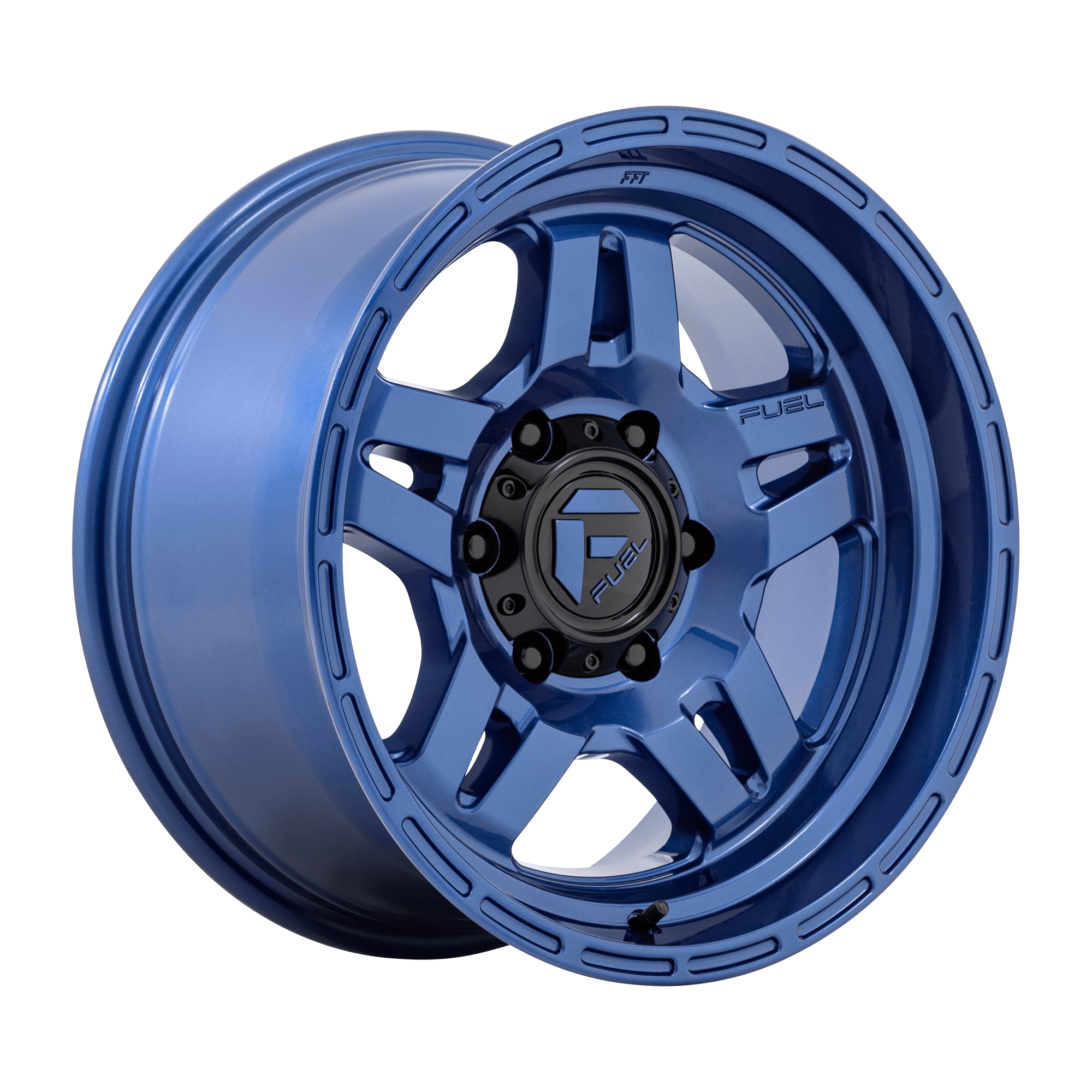 Fuel 1PC D802 OXIDE Dark Blue Alloy Wheels