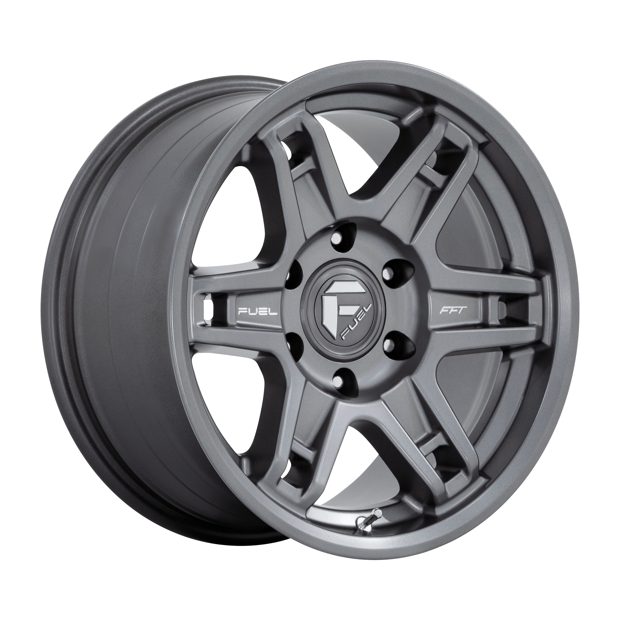 Fuel 1PC D838 SLAYER - Matte Gunmetal alloy wheel