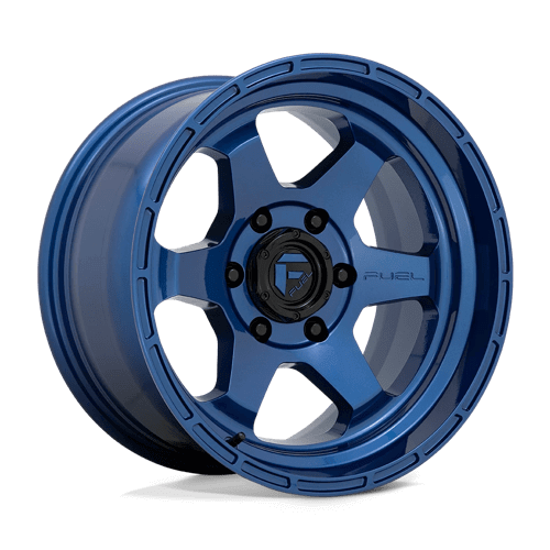 Fuel 1PC D739 SHOK - Dark Blue alloy wheel