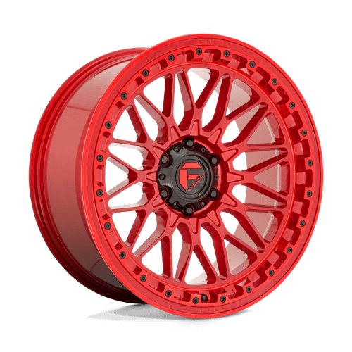 Fuel 1PC D758 TRIGGER - Candy Red alloy wheel