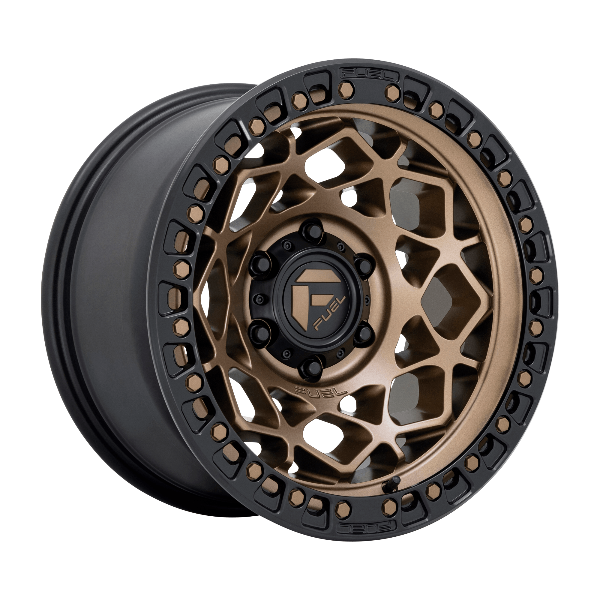 Fuel 1PC D785 UNIT - Bronze W/ Matte Black Ring alloy wheel