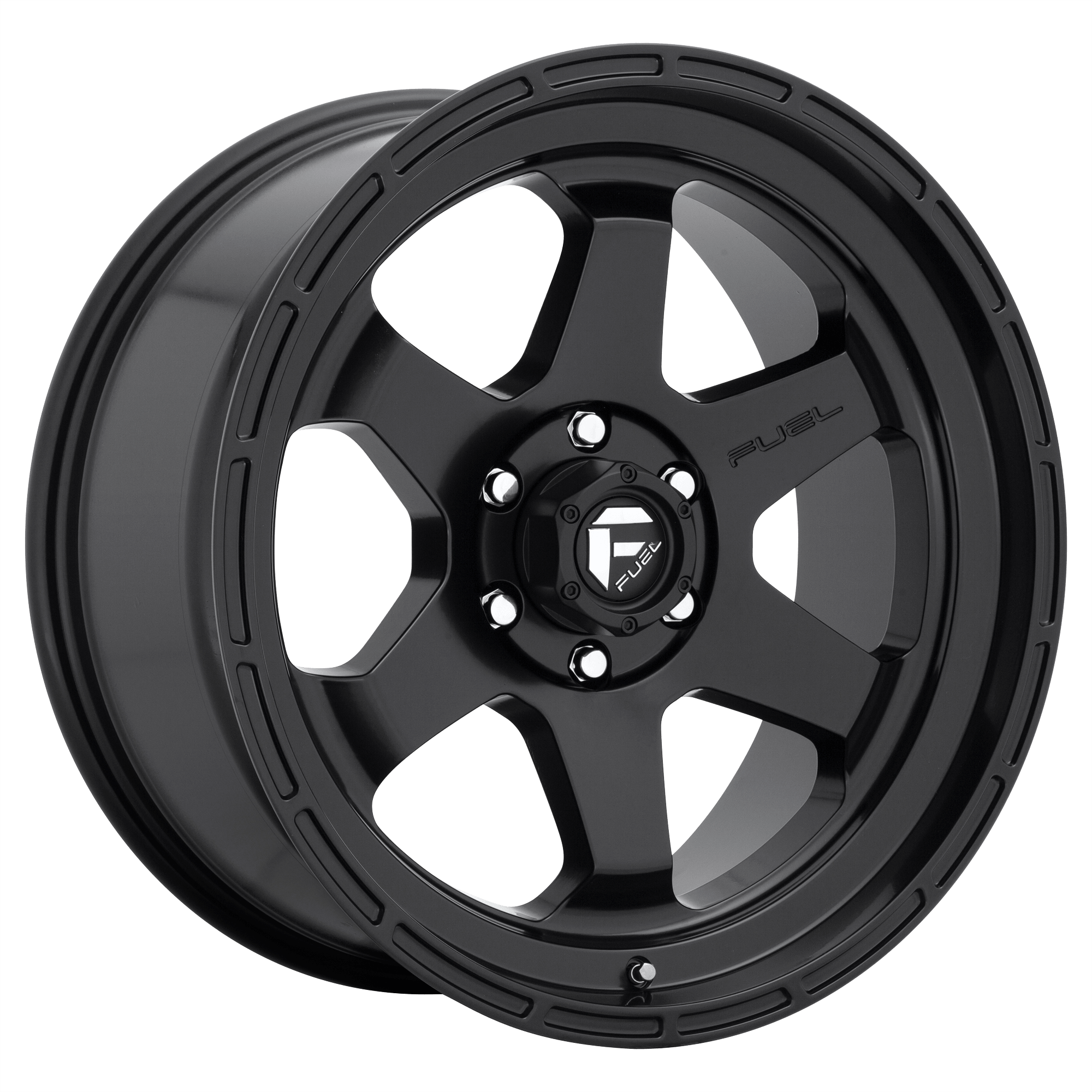 Fuel 1PC D664 SHOK - Matte Black alloy wheel