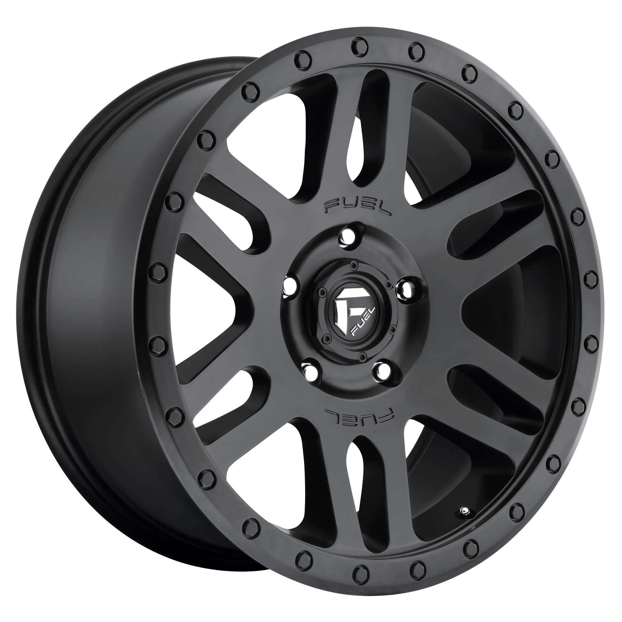 Fuel 1PC D584 RECOIL - Matte Black alloy wheel