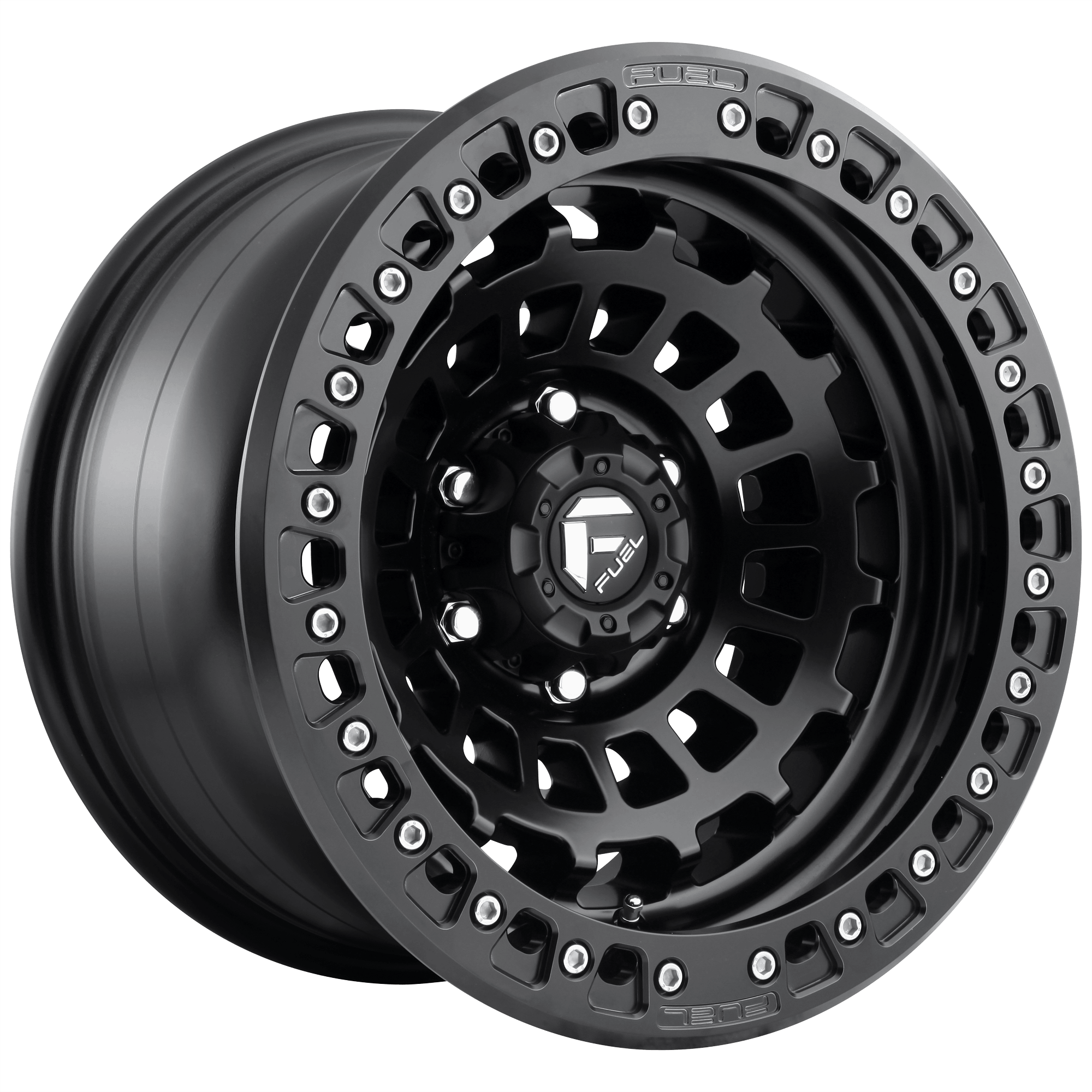 Fuel 1PC D101 ZEPHYR BEADLOCK - Matte Black alloy wheel