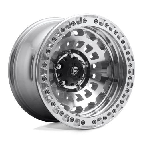 Fuel 1PC D102 ZEPHYR BEADLOCK - Gloss Machined alloy wheel