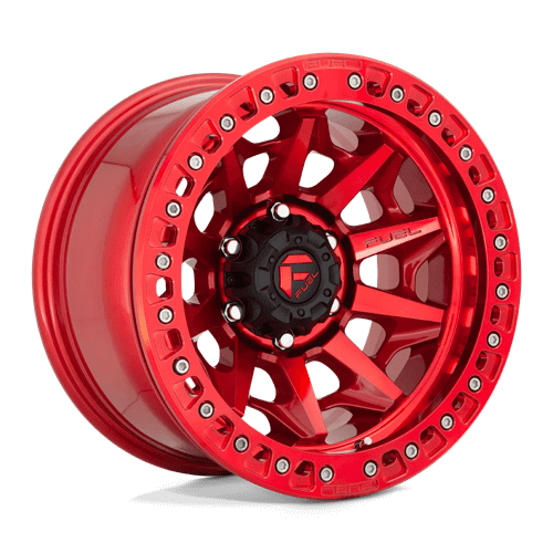 Fuel 1PC D113 COVERT BEADLOCK - Candy Red alloy wheel
