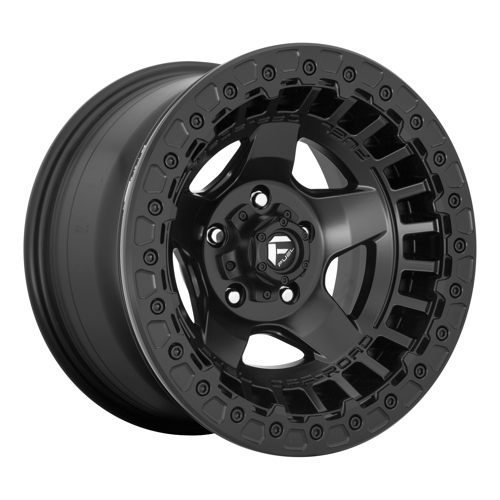 Fuel 1PC D118 WARP BEADLOCK - Matte Black alloy wheel