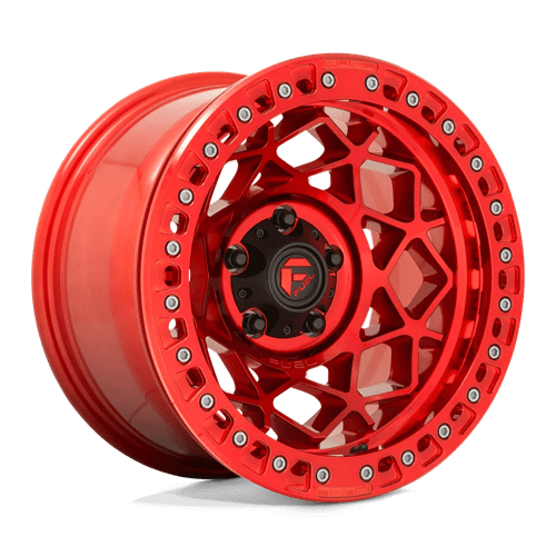 Fuel 1PC D121 UNIT BEADLOCK - Candy Red alloy wheel