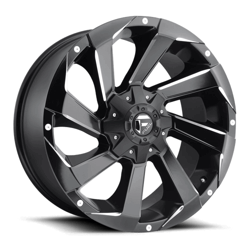Fuel 1PC D592 RAZOR - Matte Black Milled alloy wheel