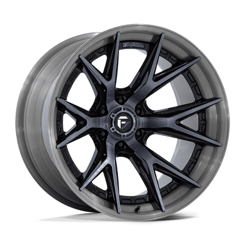 Fuel 1PC FC402 CATALYST - Gloss Black Brushed Dark Tint alloy wheel