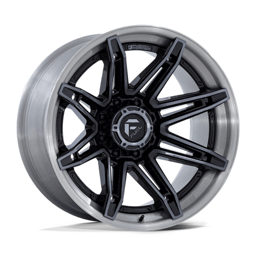 Fuel 1PC FC401 BRAWL - Gloss Black Brushed Dark Tint alloy wheel