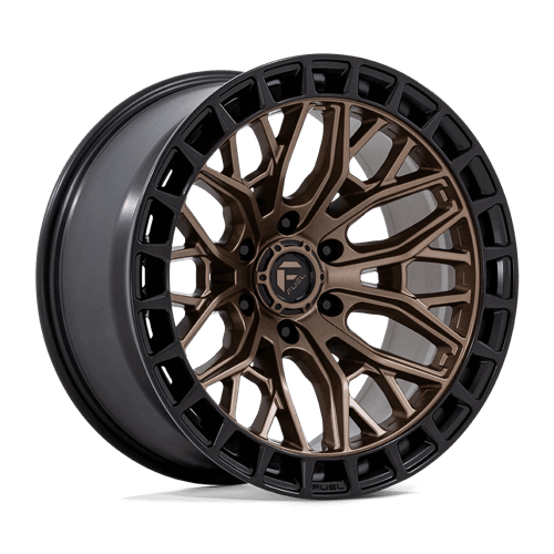 Fuel 1PC FC869 SIGMA - Matte Bronze W/ M-blk Lip alloy wheel