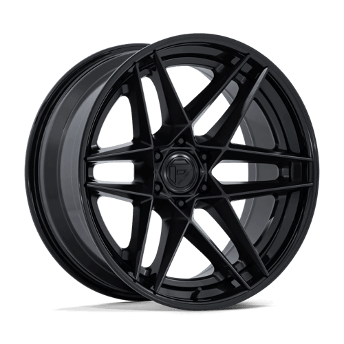 Fuel 1PC FC408 FLIGHT - Matte Black W/ Gloss Black Lip alloy wheel
