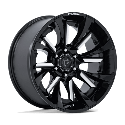 Fuel 1PC FC895 TANTRUM - Gloss Black Milled alloy wheel