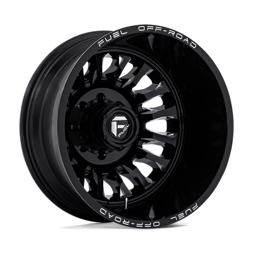 Fuel 1PC D868 ARC DUALLY - Gloss Black Milled alloy wheel