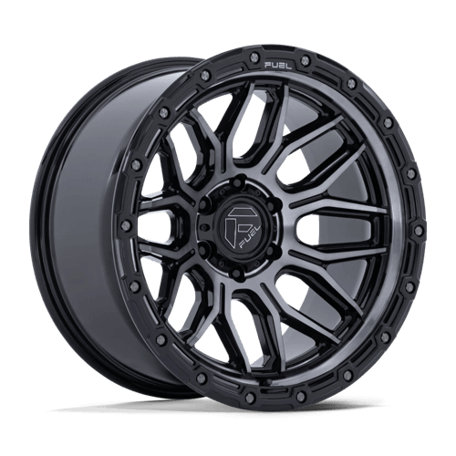 Fuel 1PC FC881 SURGE - Gloss Black Machined W/ Gray Tint alloy wheel