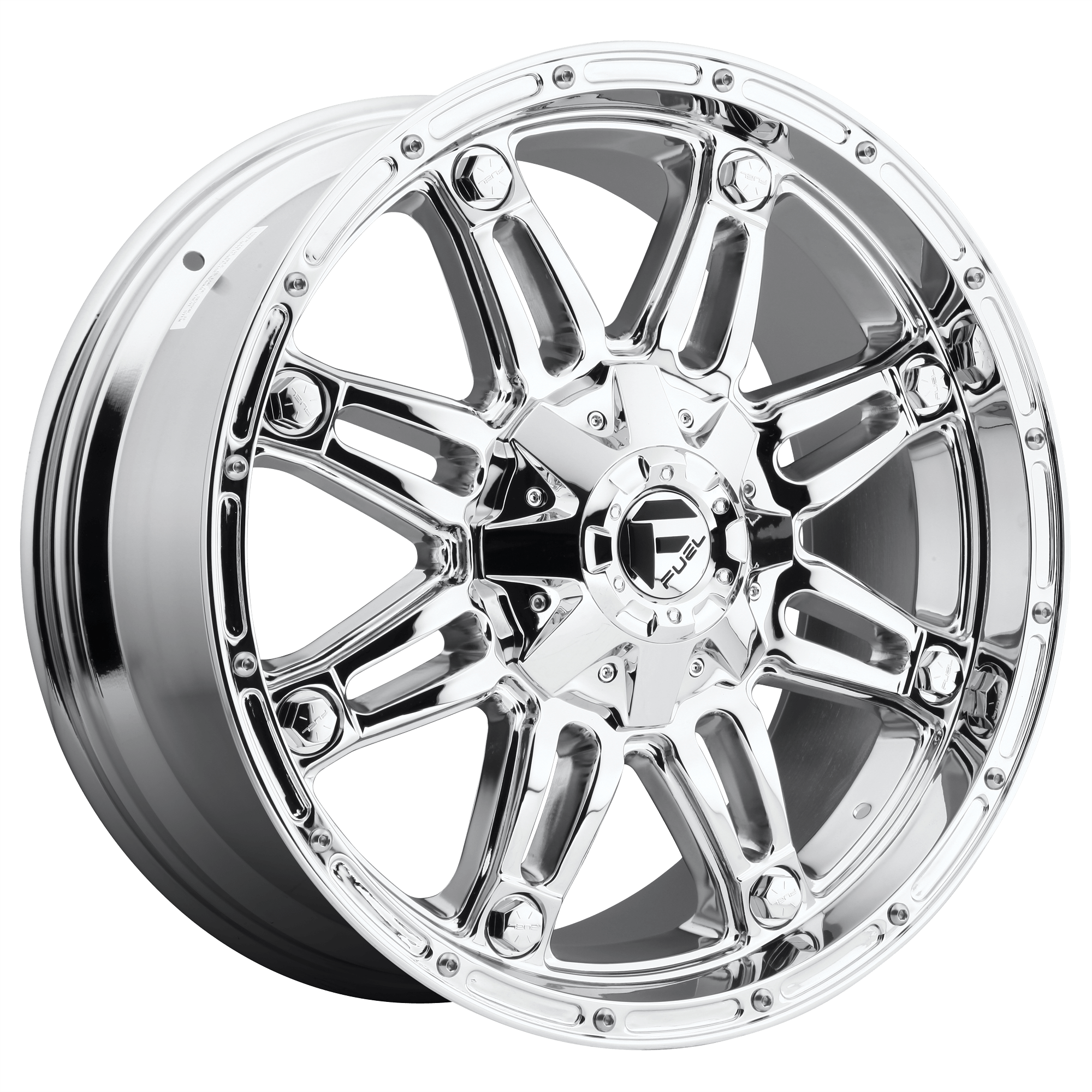 Fuel 1PC D530 HOSTAGE - Chrome alloy wheel
