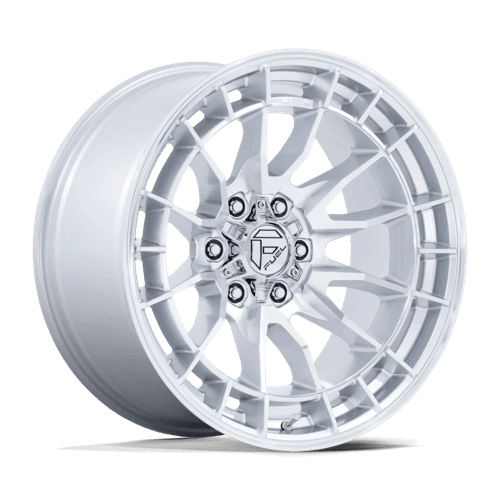 Fuel 1PC FC888 REVOLT - Hyper Silver W/ Machined Face alloy wheel