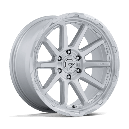 Fuel 1PC FC887 CIRCUIT - Gloss Silver W/ Machined Face alloy wheel