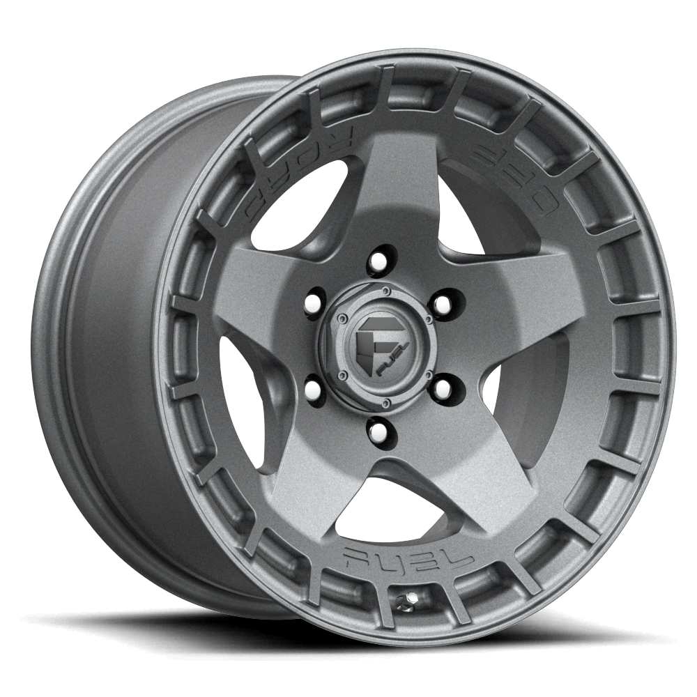 Fuel 1PC D734 WARP - Matte Gunmetal alloy wheel