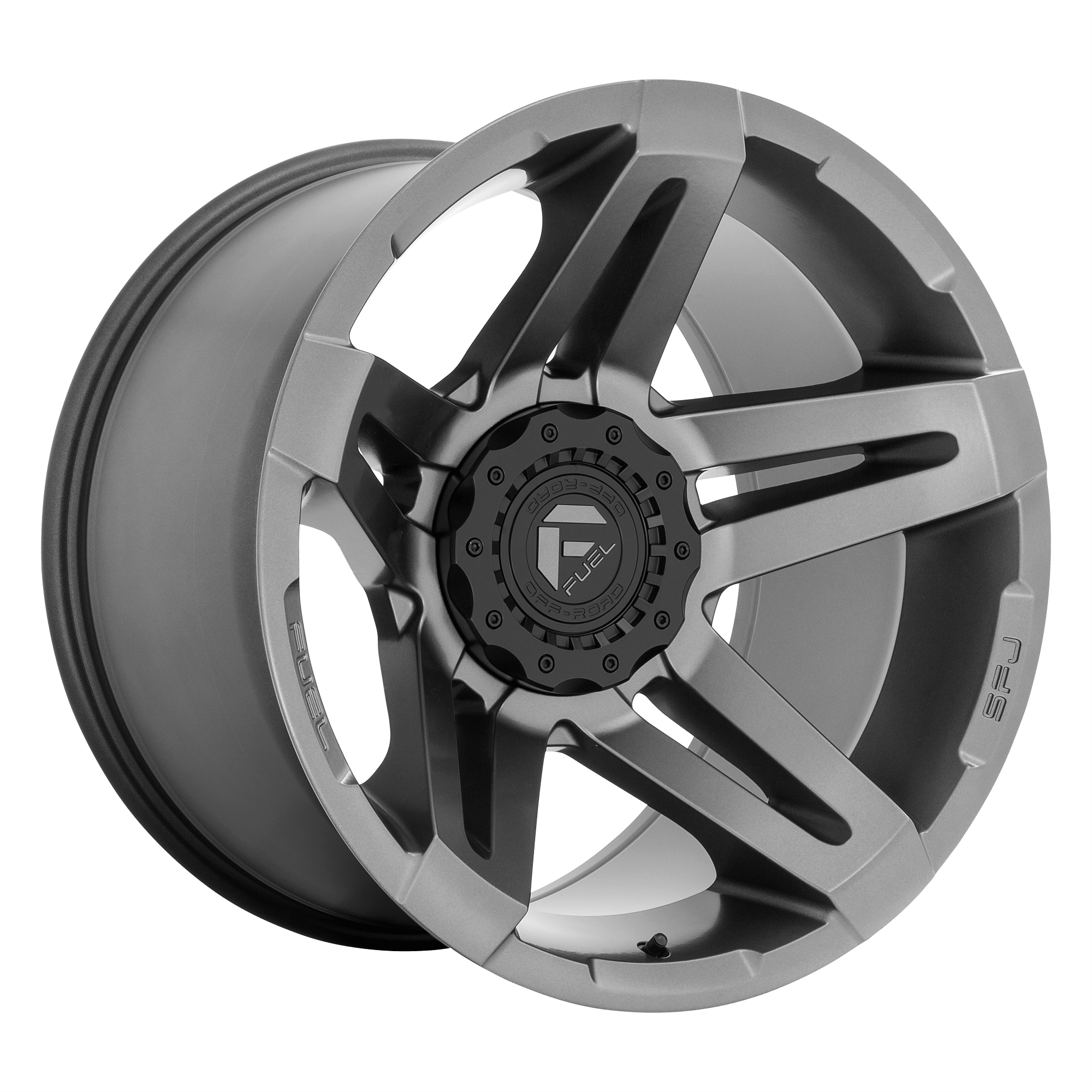 Fuel 1PC D764 SFJ - Matte Gunmetal alloy wheel