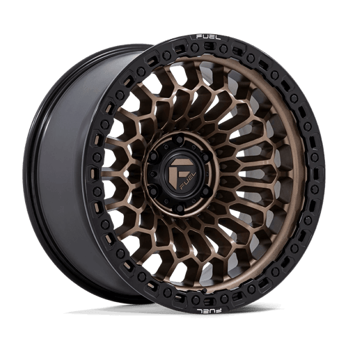 Fuel 1PC FC870 SINISTER - Matte Bronze W/ Matte Black Lip alloy wheel