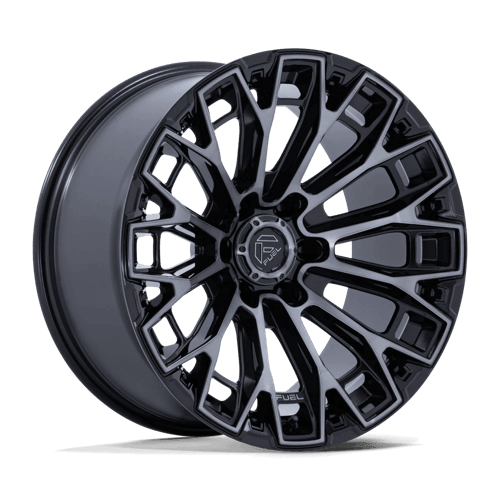 Fuel 1PC FC882 TRAX - Gloss Black W/ Machined Dark Tint Face alloy wheel