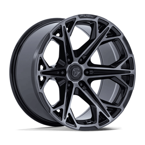 Fuel 1PC FC886 HAMMERHEAD - Gloss Black Dark Tinted Clear alloy wheel