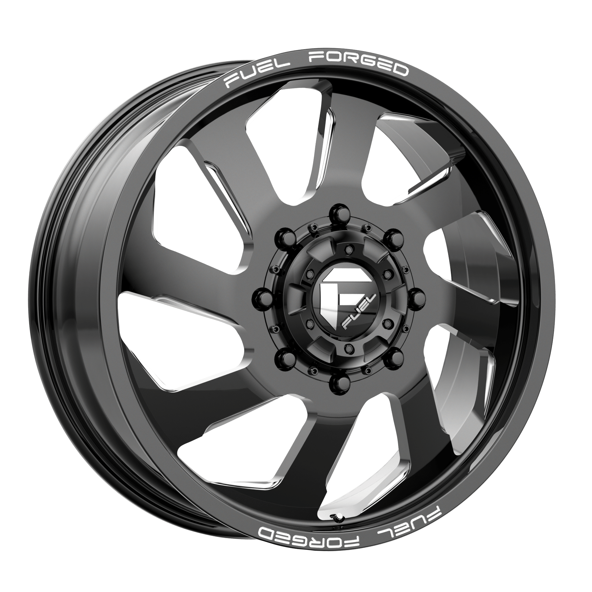 Fuel 1PC DD39 FF39D - Gloss Black Milled alloy wheel