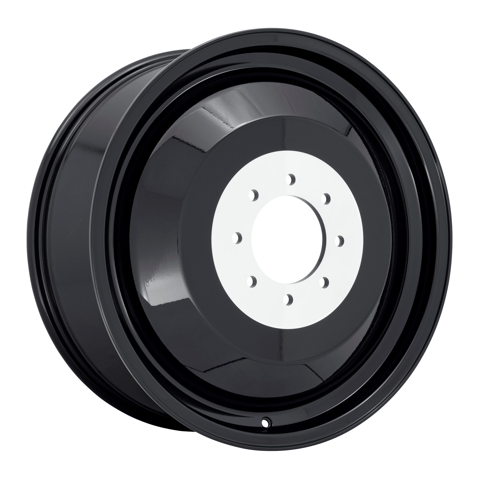Fuel 1PC D500 DUALLY INNER - Gloss Black alloy wheel
