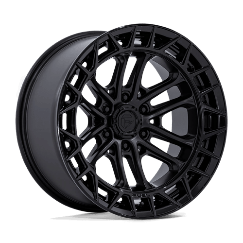 Fuel 1PC FC874 CELSIUS - Matte Black W/ Gloss Black Lip alloy wheel